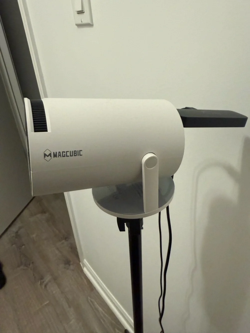 White Projector - Compact White Design
